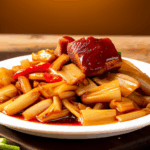 Fried Bamboo Shoots with Dried Meat Slices