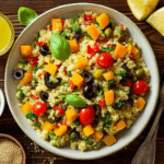 Mediterranean Quinoa and Rice Salad