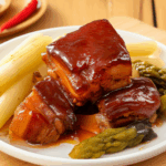 Preserved Vegetable and Pork Braised with Bamboo Pith