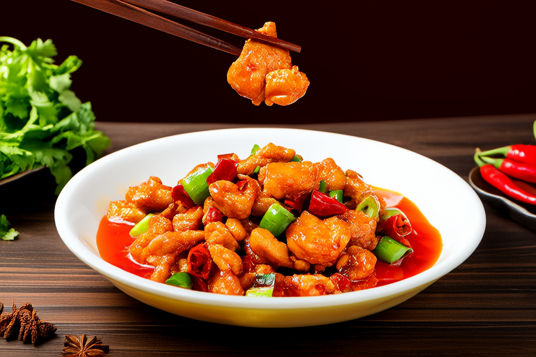 Spicy Kung Pao Chicken: A Fiery Sichuan Delight