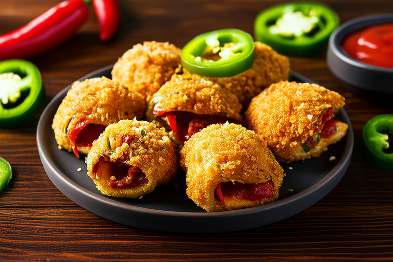 Spicy Treats: Homemade Jalapeño Popper Bites