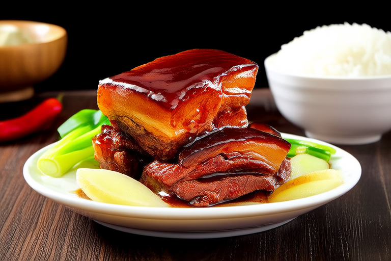 Succulent Shanghainese Red-Braised Pork Belly