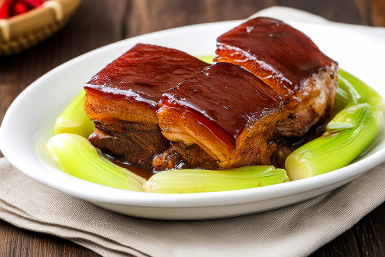 Delicate Braised Pork Belly with Fermented Bean Curd